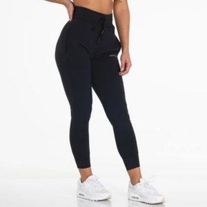 NVGTN Jet Black Joggers - New/Original Packaging